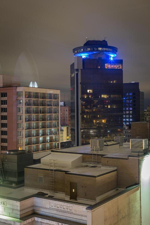 Ferienwohnung King Bed W/ Panoramic Views Of Dt! Rochester Exterior foto